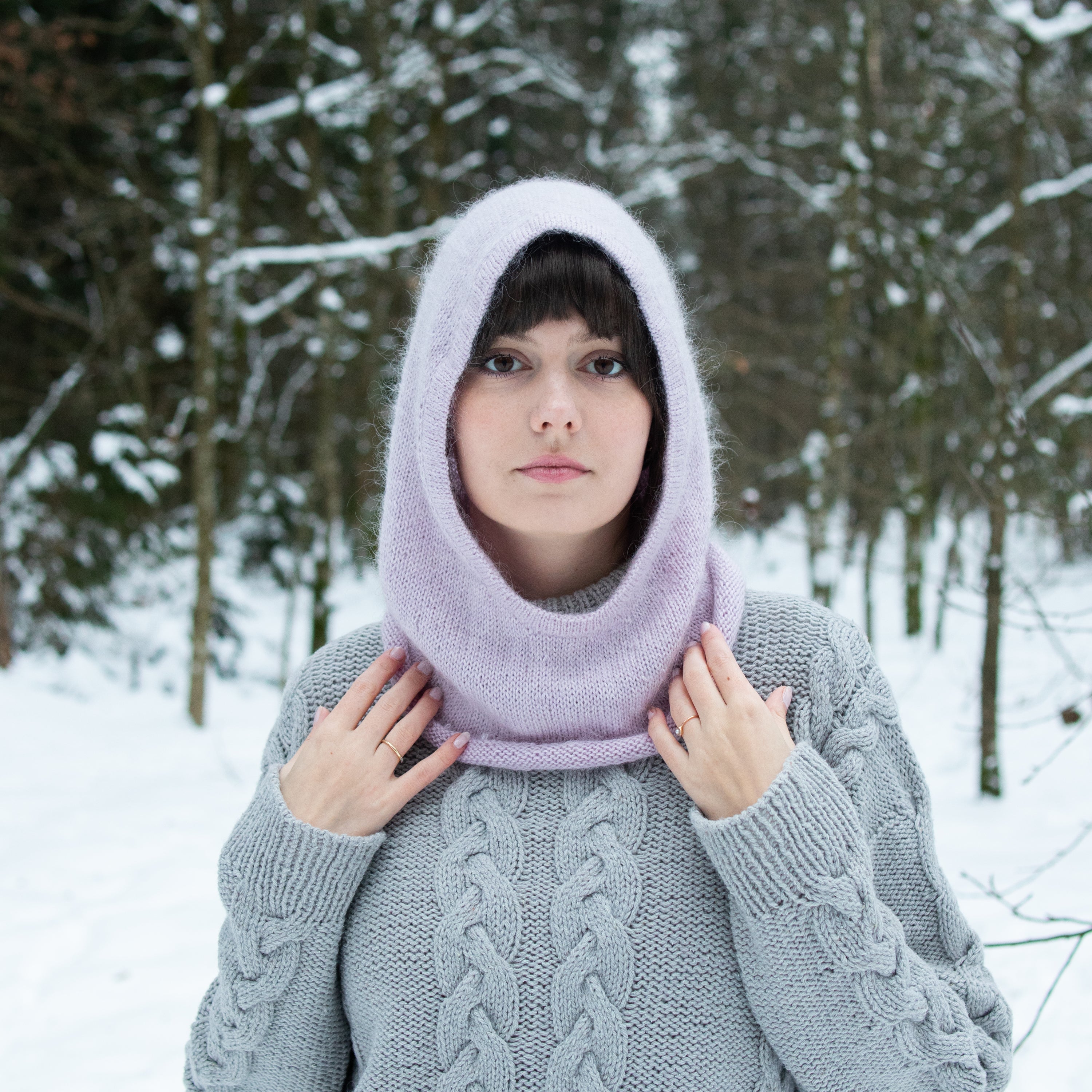 Lavender Frost Hood